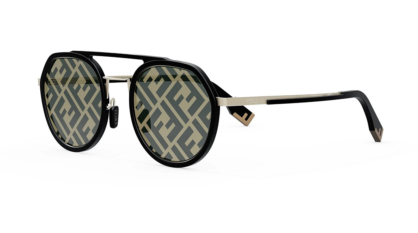 Мужские солнцезащитные очки Fendi FE 40040U 02C фото 1