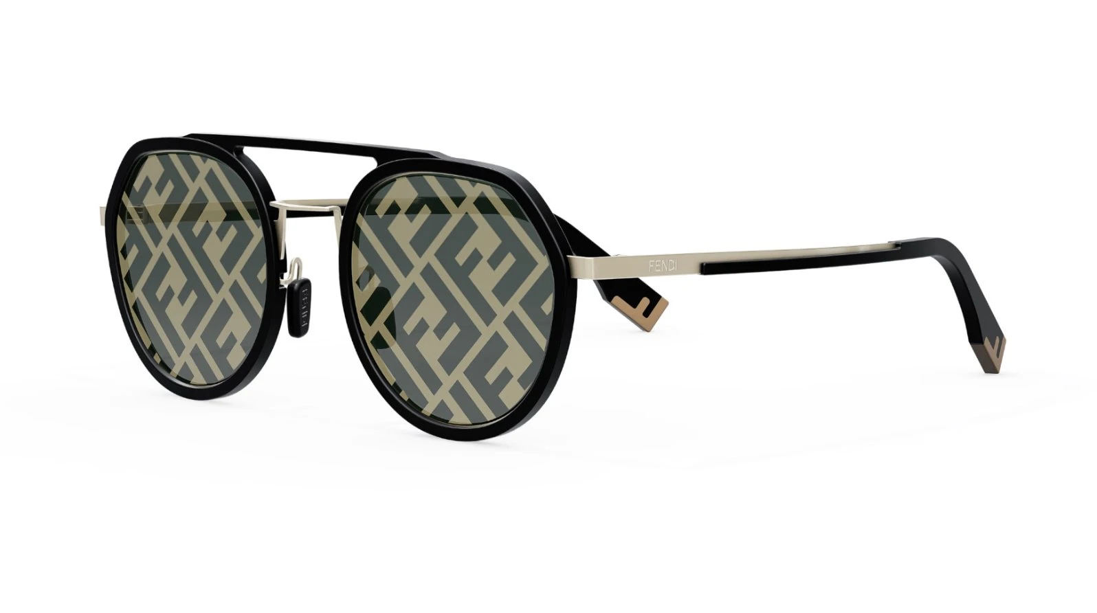 Мужские солнцезащитные очки Fendi FE 40040U 02C оригинальный размер фото 1