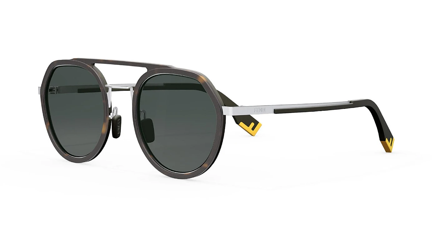 Мужские солнцезащитные очки Fendi FE 40040U 52A фото 1