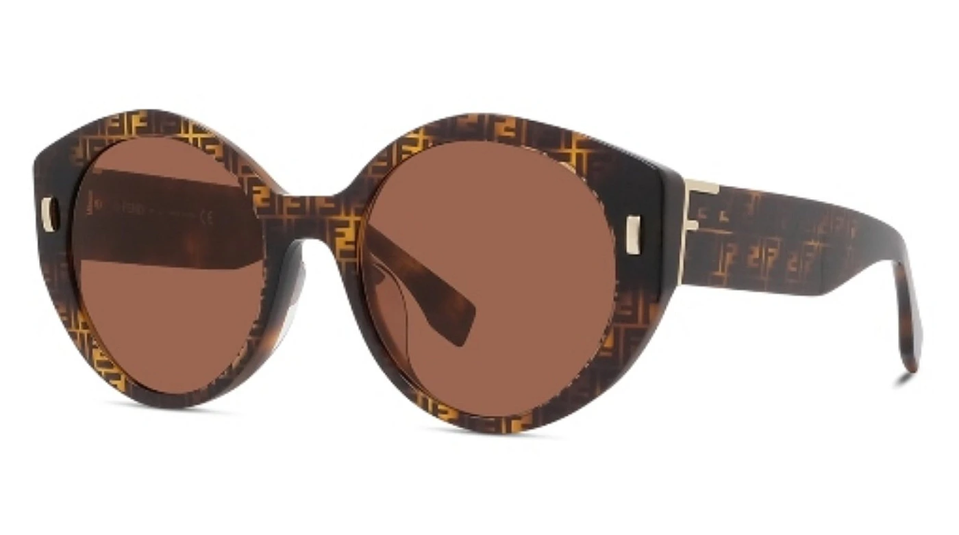 Женские солнцезащитные очки Fendi FE 40037U 55S фото 1