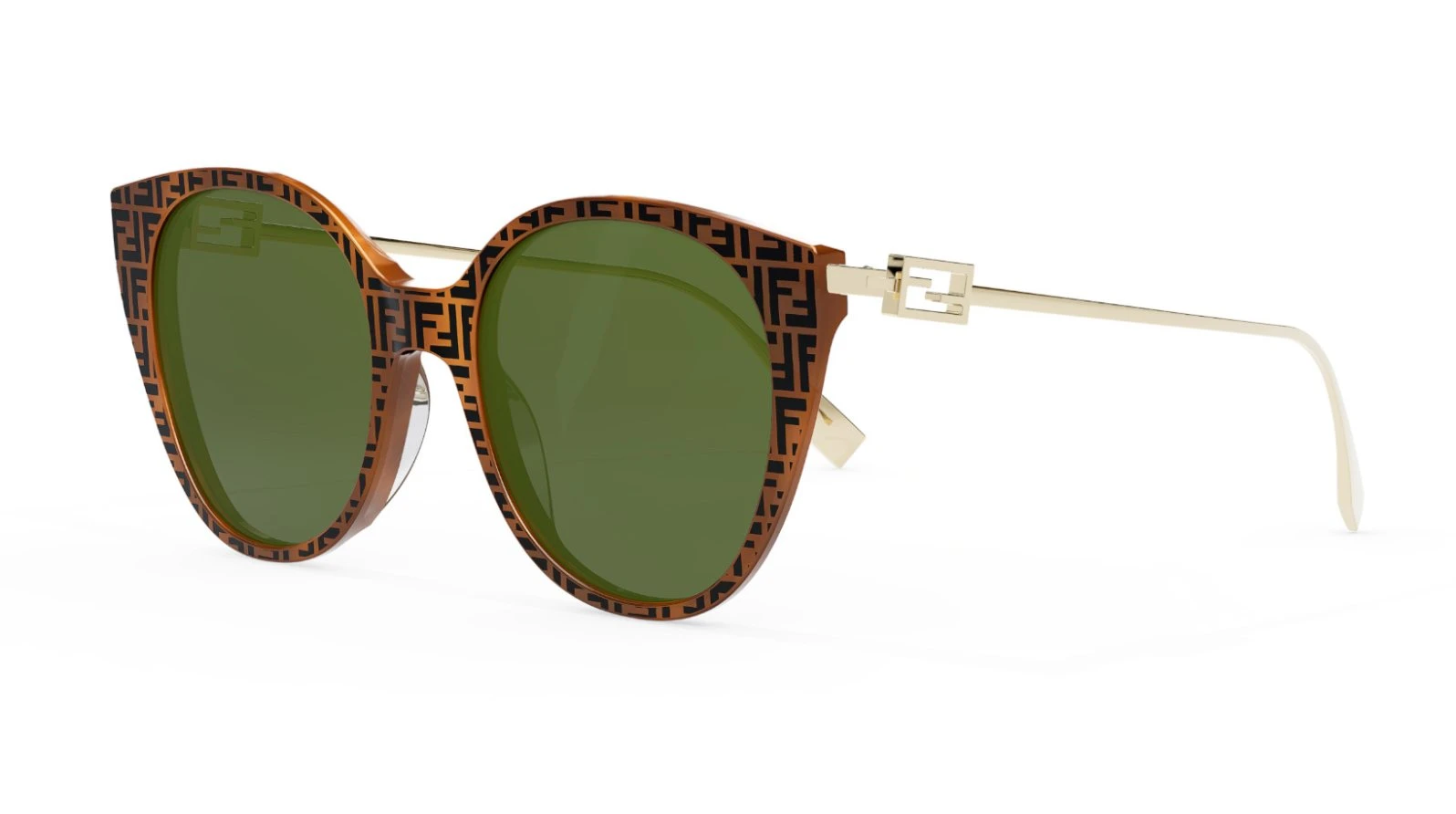 Женские солнцезащитные очки Fendi FE 40047I 53N оригинальный размер фото 1