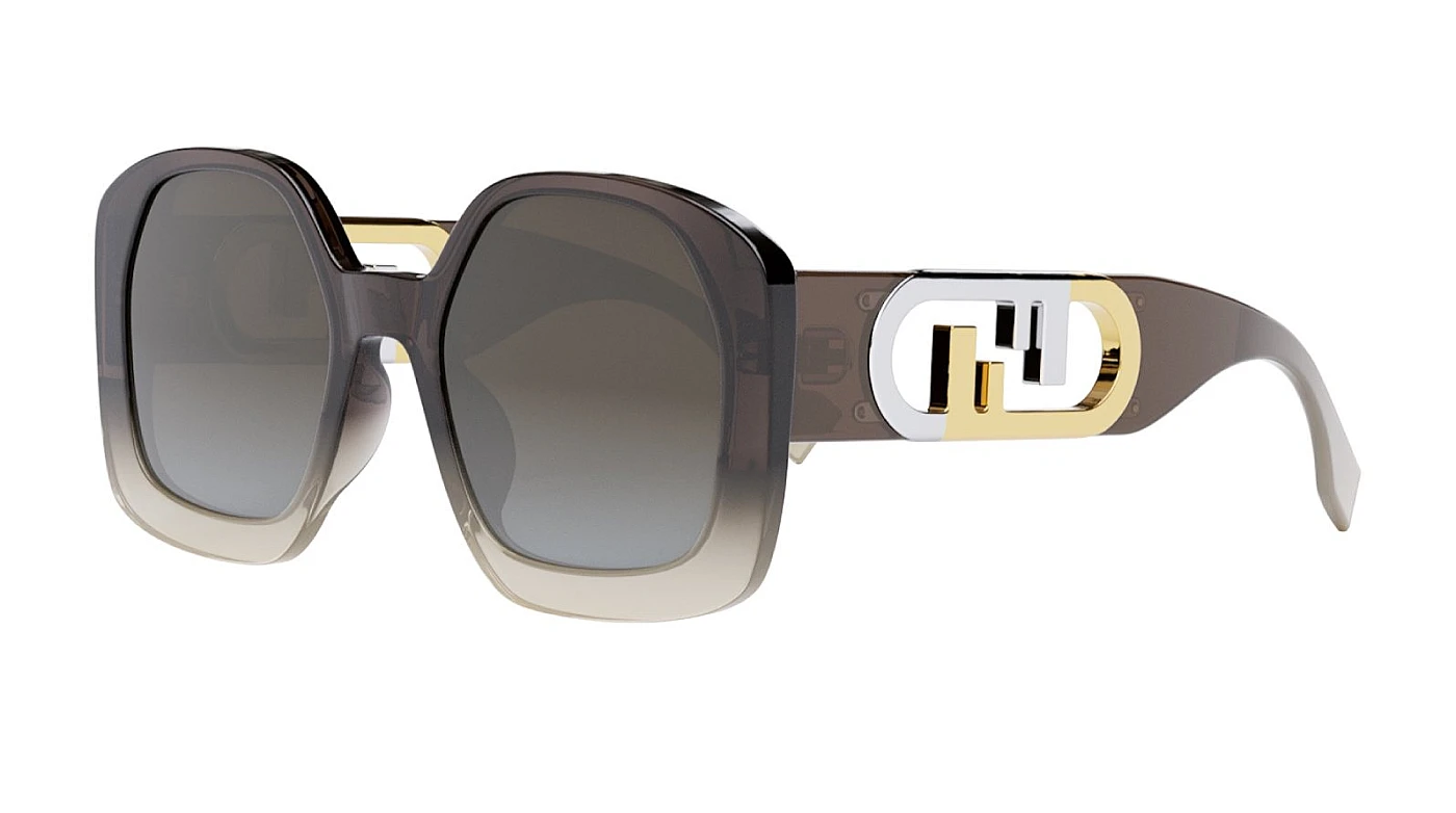 Женские солнцезащитные очки Fendi FE 40048U 57F фото 1
