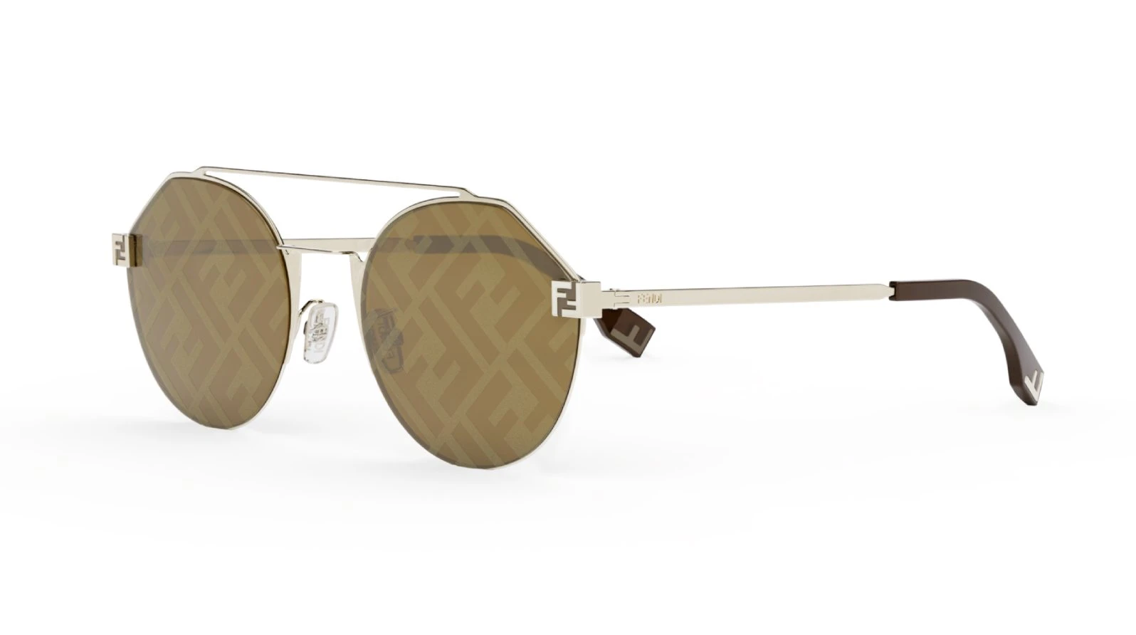 Солнцезащитные очки Fendi FE 40060U 10G оригинальный размер фото 1