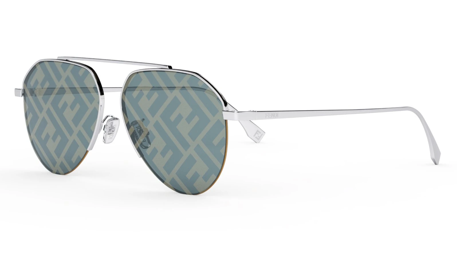 Унисекс солнцезащитные очки Fendi FE 40061U 16X оригинальный размер фото 1