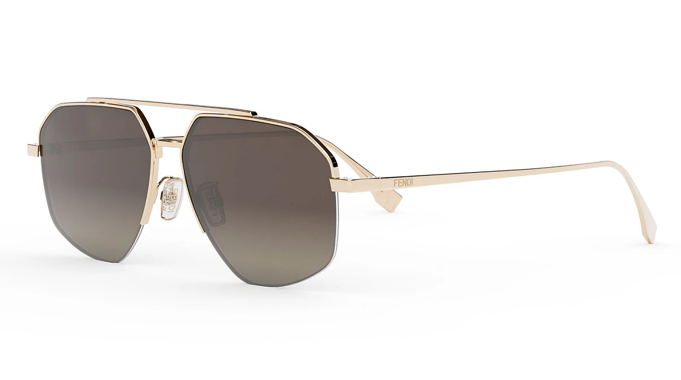 Унисекс солнцезащитные очки Fendi FE 40062U 10H фото 1