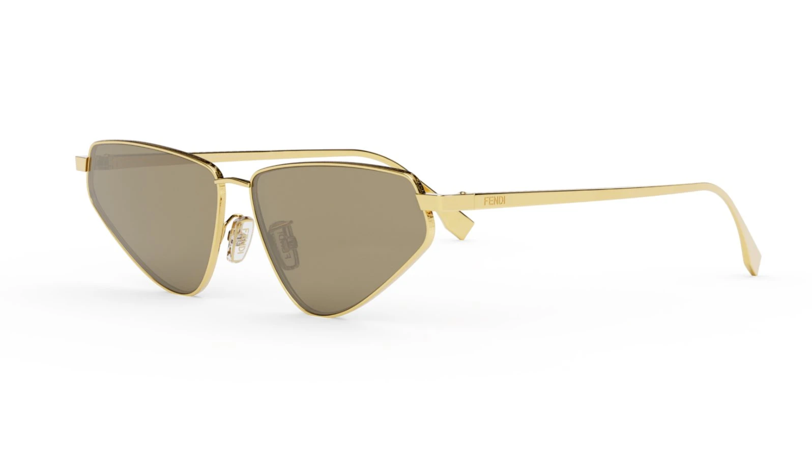 Унисекс солнцезащитные очки Fendi FE 40068U 30E оригинальный размер фото 1