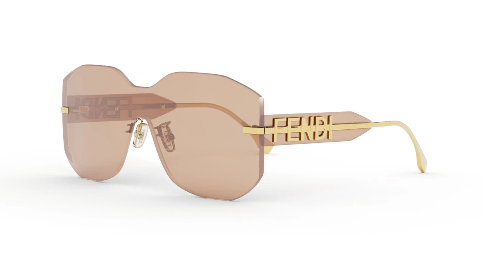 Женские солнцезащитные очки Fendi FE 40067U 30S оригинальный размер фото 1