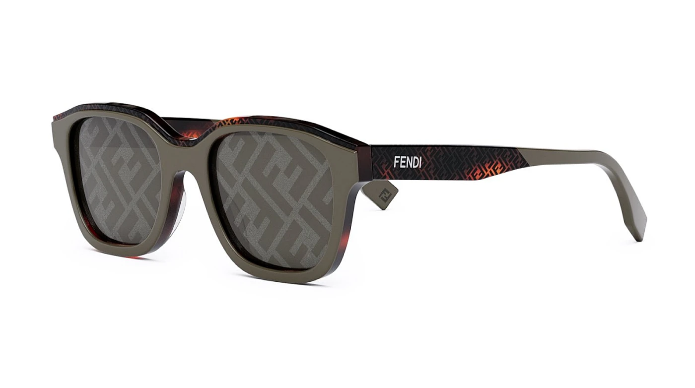 Унисекс солнцезащитные очки Fendi FE 40077I 50C фото 1
