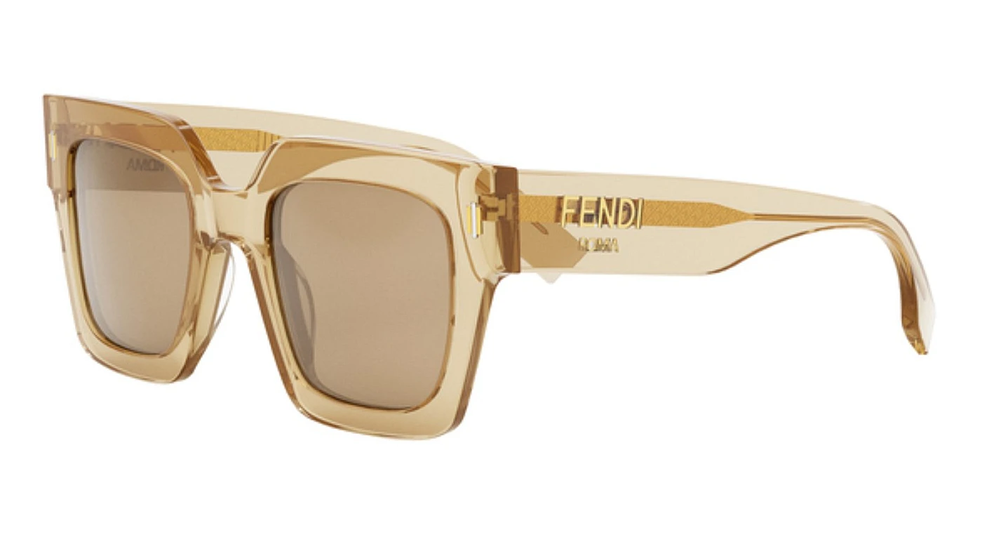 Унисекс солнцезащитные очки Fendi FE 40101I 57E фото 1