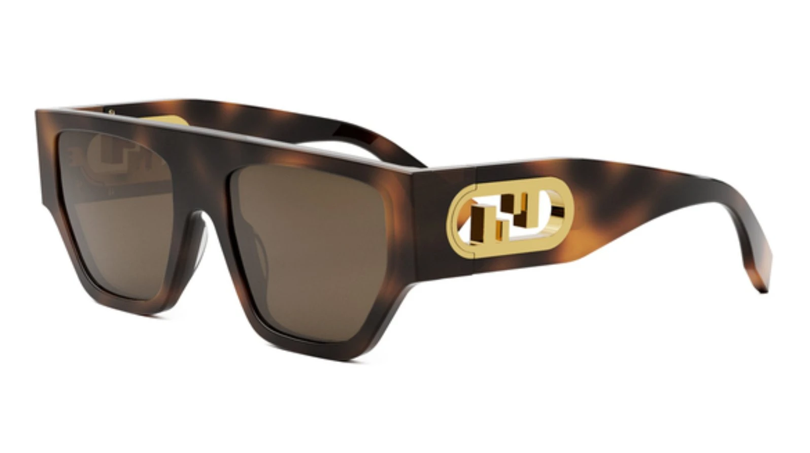Унисекс солнцезащитные очки Fendi FE 40108U 53E оригинальный размер фото 1