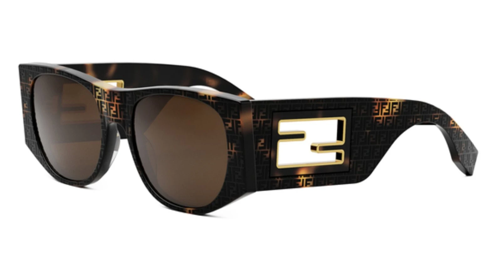 Унисекс солнцезащитные очки Fendi FE 40109I 55E оригинальный размер фото 1