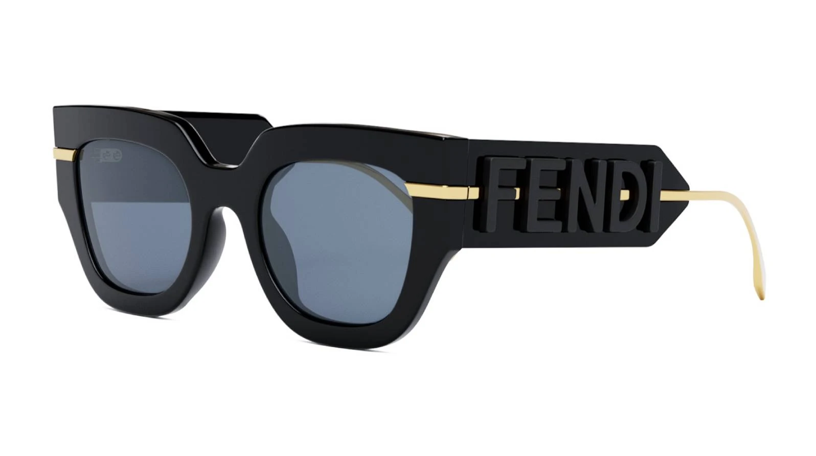 Женские очки Fendi FE 40097I 01V оригинальный размер фото 1