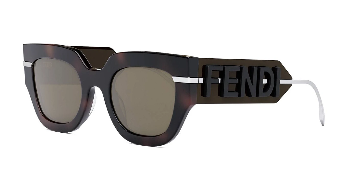 Женские солнцезащитные очки Fendi FE 40097I 52E фото 1