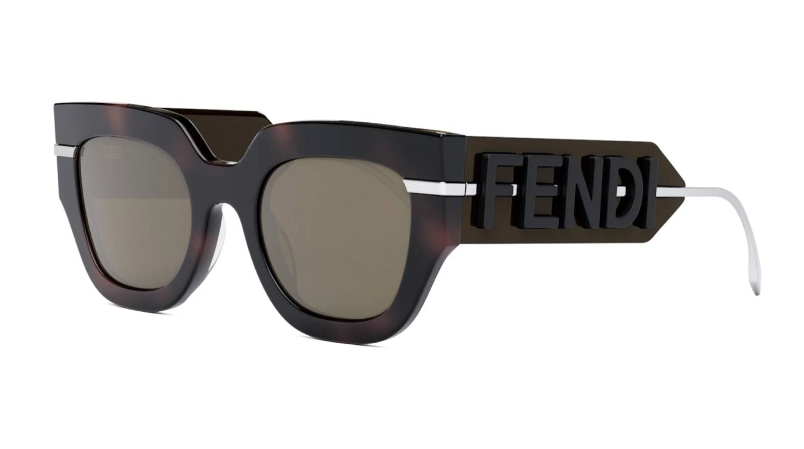 Женские солнцезащитные очки Fendi FE 40097I 52E оригинальный размер фото 1