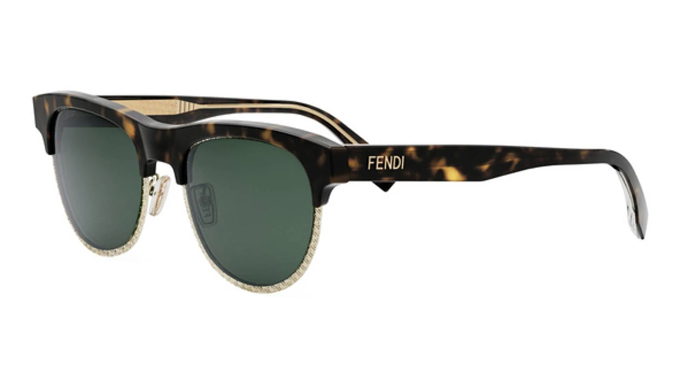 Унисекс солнцезащитные очки Fendi FE 40105U 52N фото 1