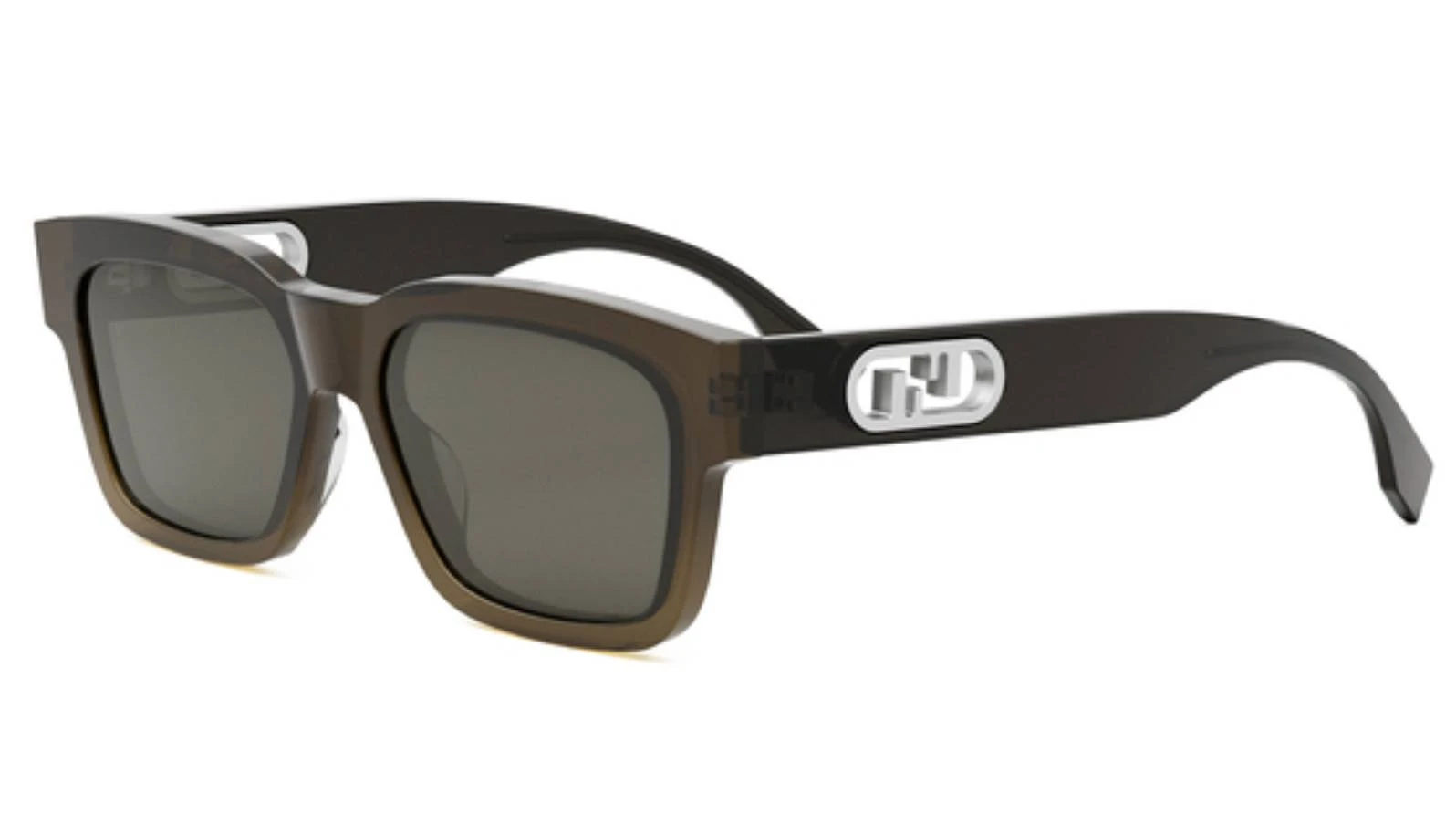Унисекс солнцезащитные очки Fendi FE 40107I 50A оригинальный размер фото 1