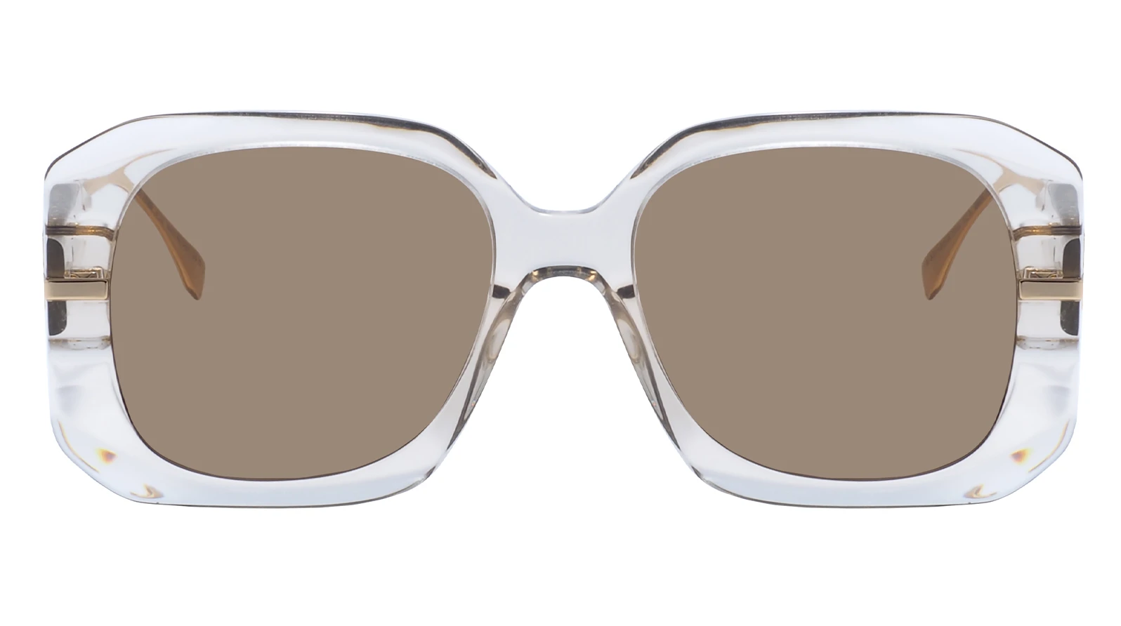 Солнцезащитные очки Fendi 40065I 57E оригинальный размер фото 2