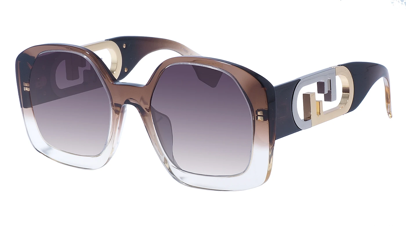 Женские солнцезащитные очки Fendi 40048U 57F фото 1