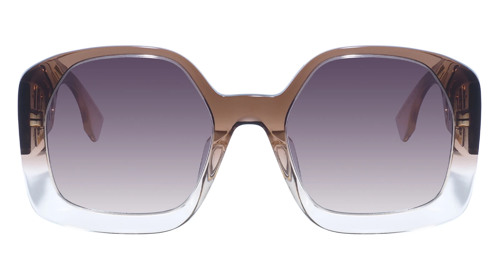 Женские солнцезащитные очки Fendi 40048U 57F оригинальный размер фото 2