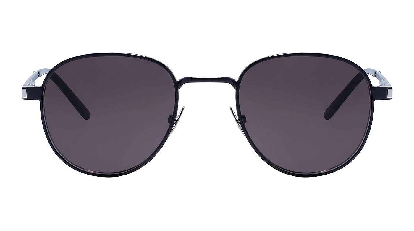 Унисекс солнцезащитные очки Saint Laurent 555 001 фото 2