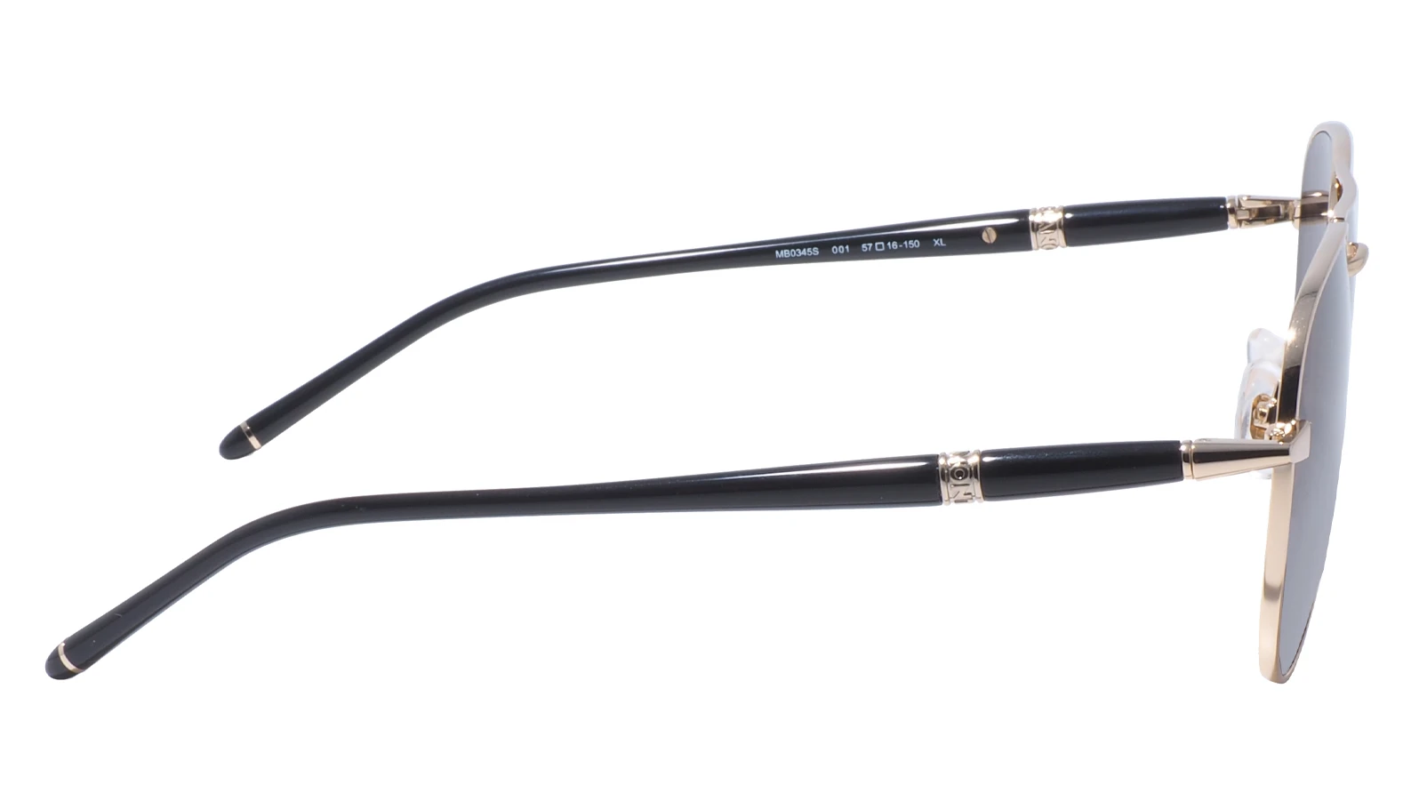 Солнцезащитные очки Montblanc 0345S 001 оригинальный размер фото 3