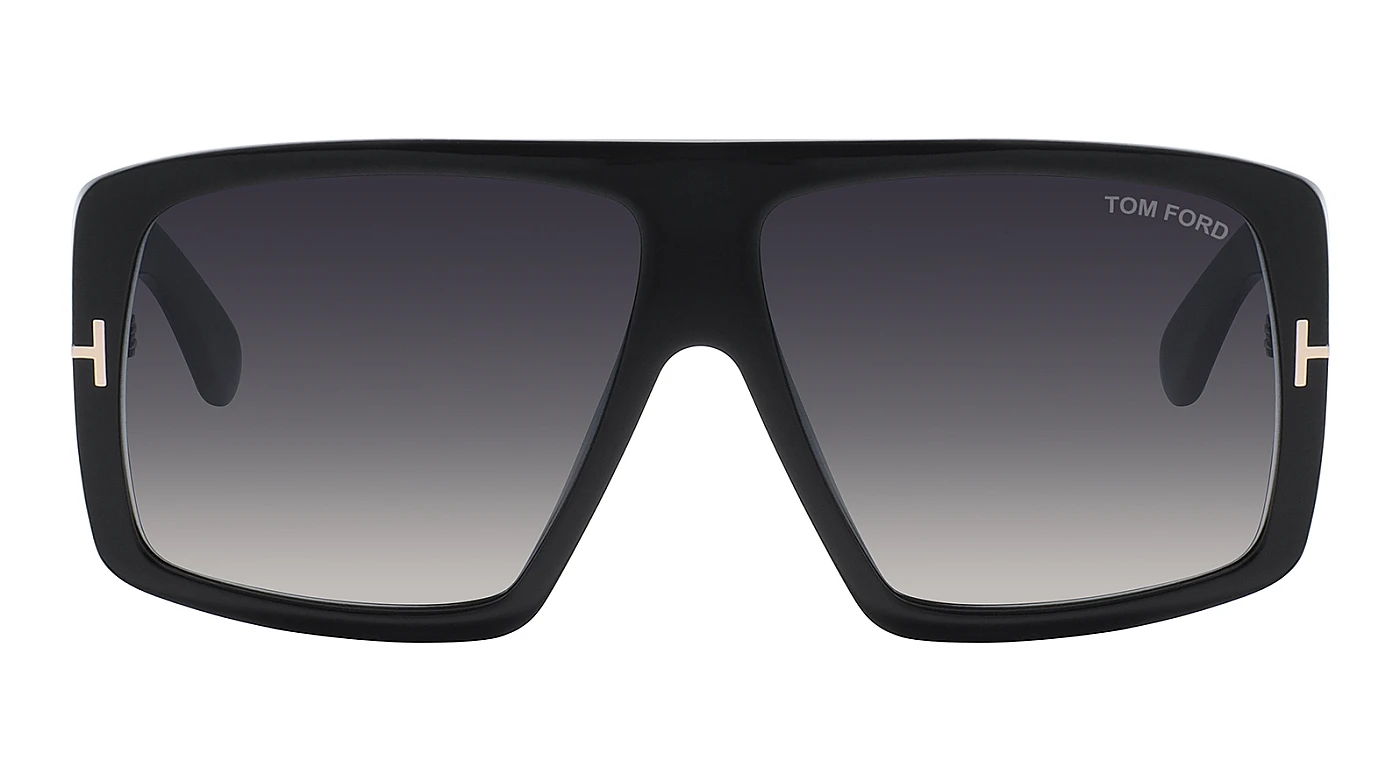 Унисекс солнцезащитные очки Tom Ford Raven 1036 01B фото 2