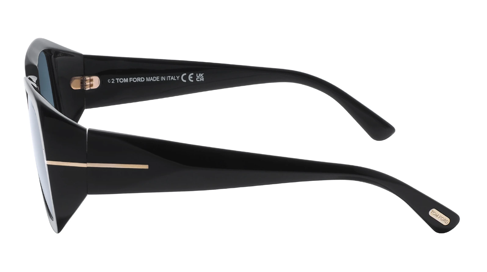 Женские солнцезащитные очки Tom Ford Ryder-02 1035 01V оригинальный размер фото 4