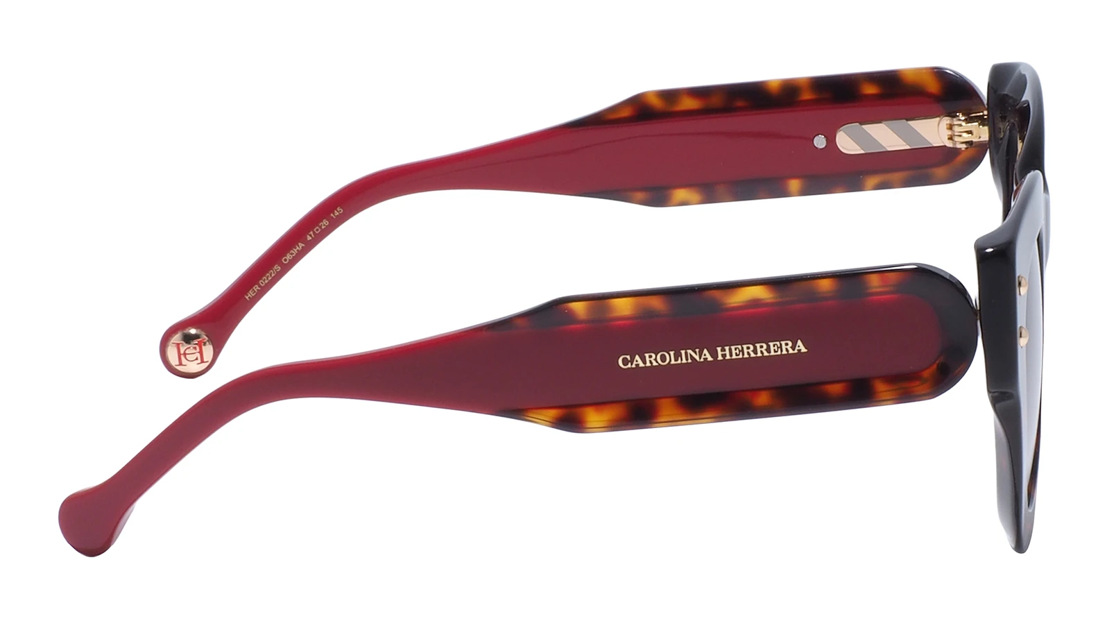 Женские солнцезащитные очки Carolina Herrera 0222-S O63 оригинальный размер фото 3