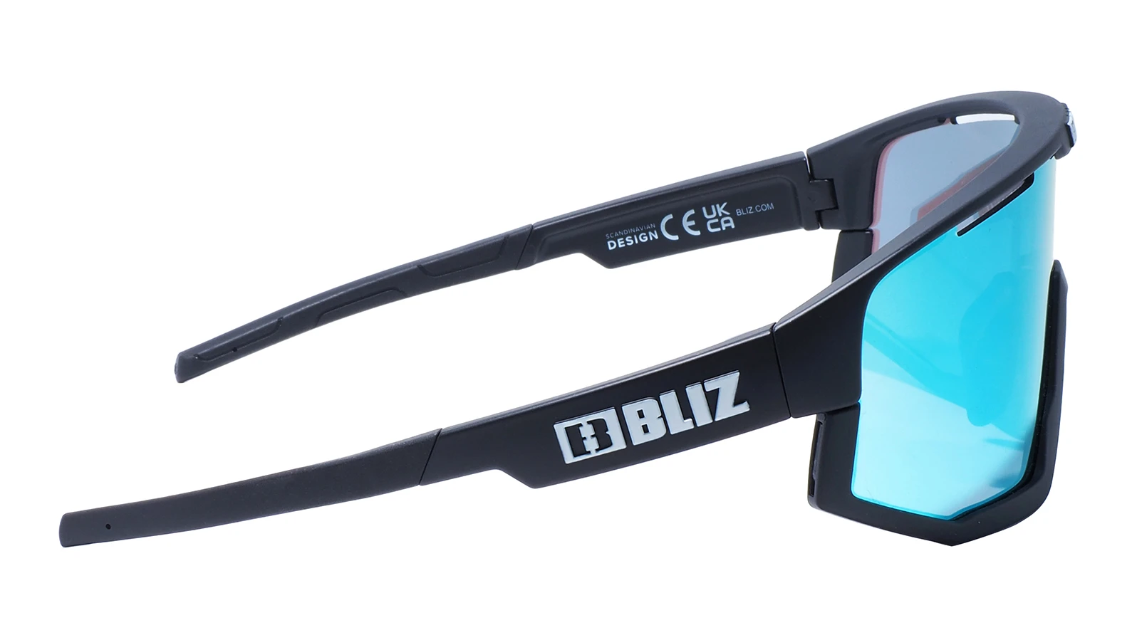 Мужские спортивные очки Bliz Active Fusion Matt Black оригинальный размер фото 5