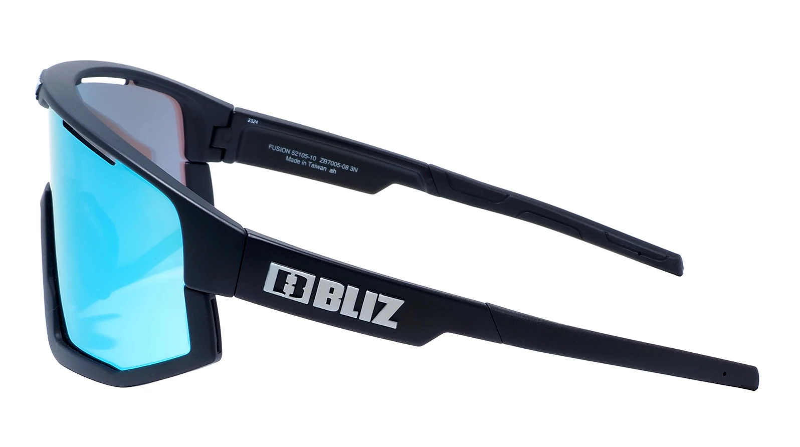 Мужские спортивные очки Bliz Active Fusion Matt Black оригинальный размер фото 7
