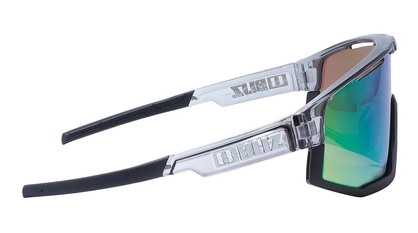 Мужские спортивные очки Bliz Active Fusion Crystal Black фото 6