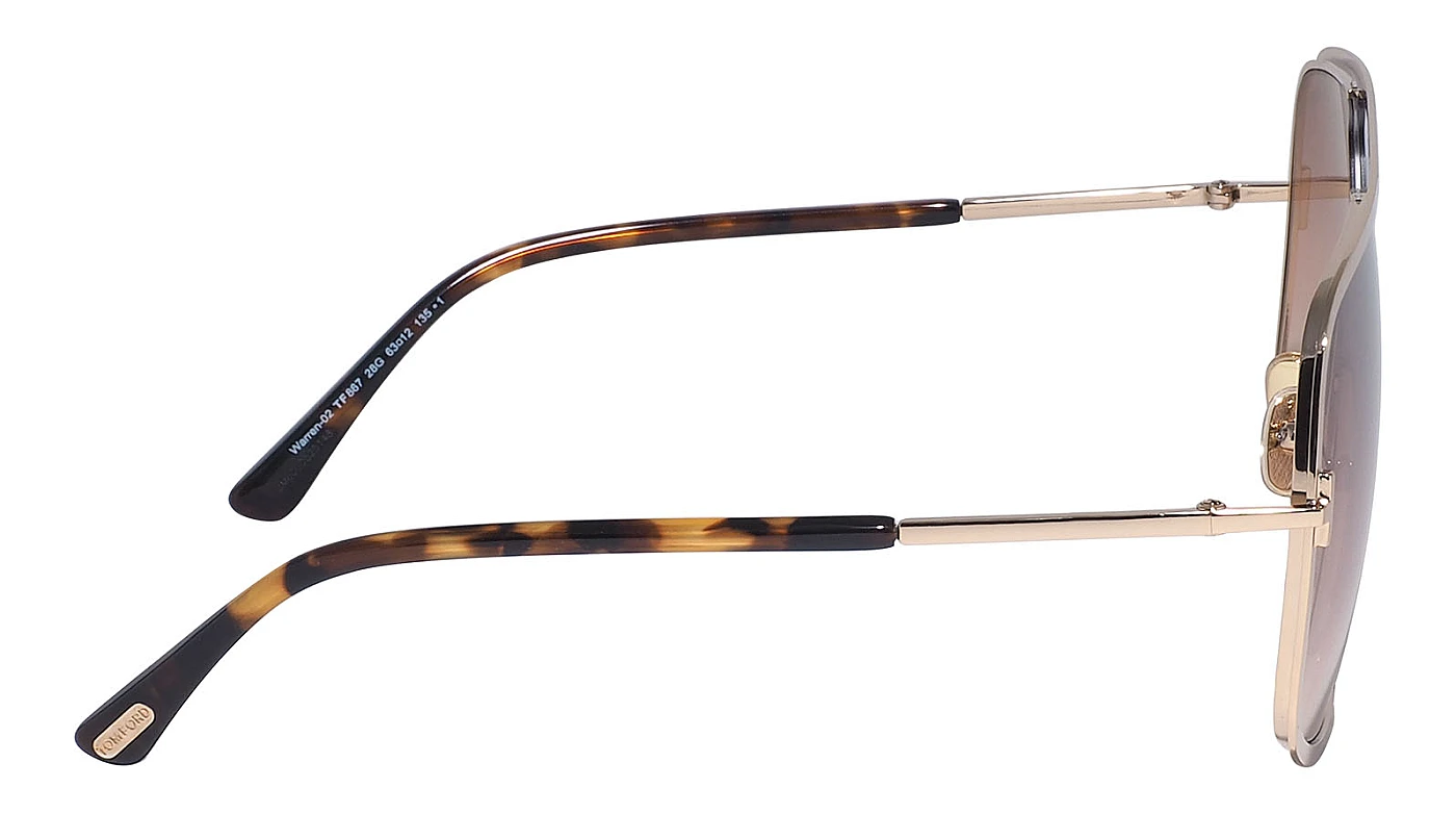 Женские солнцезащитные очки Tom Ford 867 28G фото 3