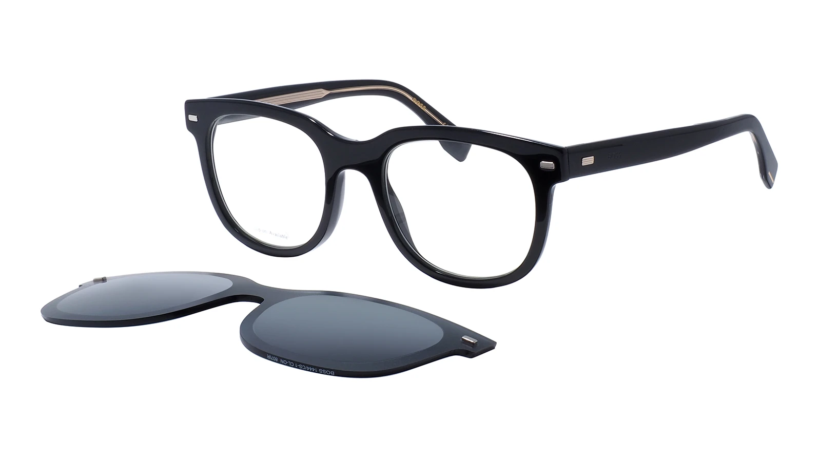 Солнцезащитные очки Hugo Boss BOSS 1444/CS-1 807+clip оригинальный размер фото 1