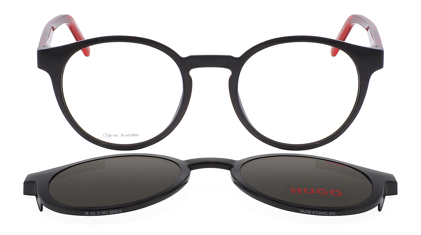 Мужские очки Hugo HG 1244/CS 807+clip фото 3