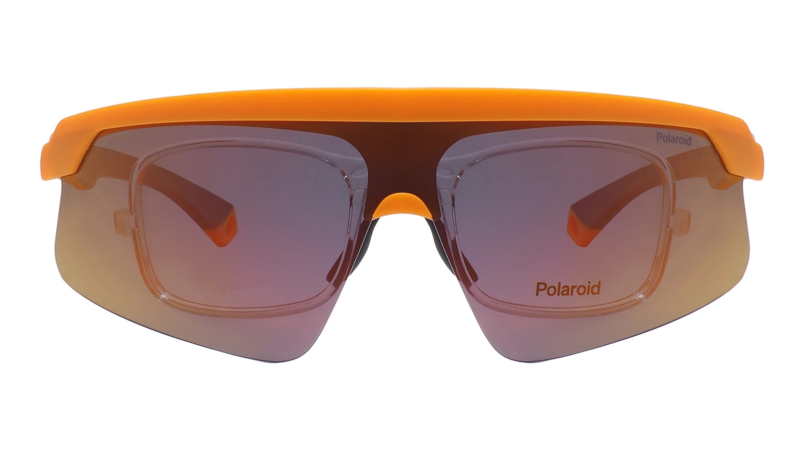 Спортивные очки Polaroid 7056/CI/S 2M5+clip оригинальный размер фото 3