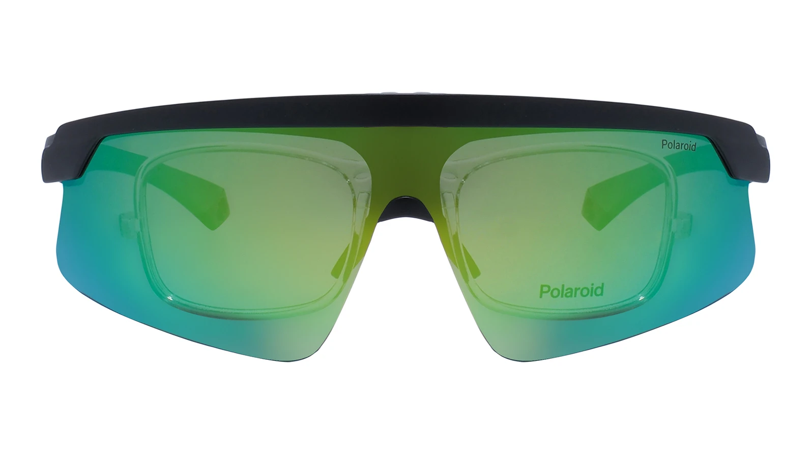 Спортивные очки Polaroid 7056/CI/S 3OL+clip оригинальный размер фото 3