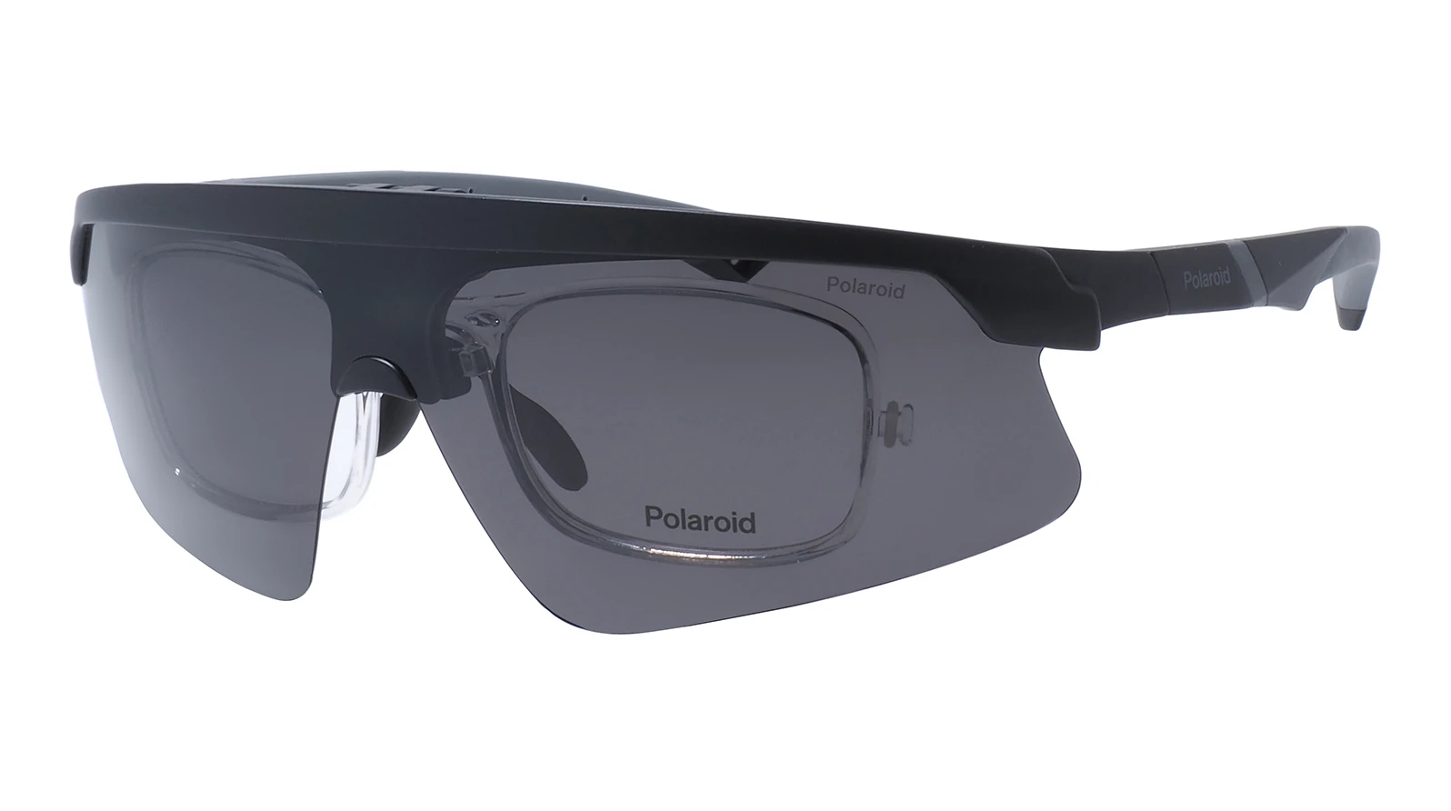 Мужские спортивные очки Polaroid 7056/CI/S O6W+clip оригинальный размер фото 1