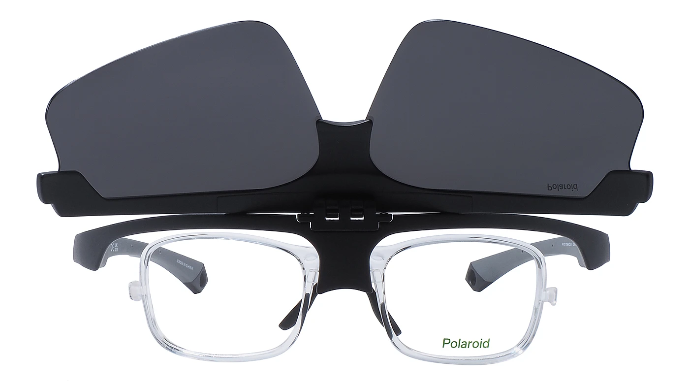 Мужские спортивные очки Polaroid 7056/CI/S O6W+clip фото 4