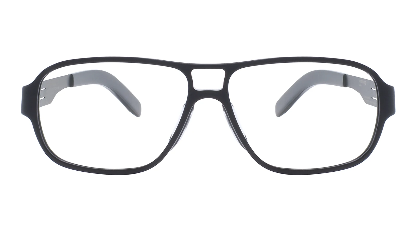 Оправа для очков для зрения Ic! Berlin IB-Lars G.East :Obsidian Washed :Black :Obsidian :RXClear :Acetat оригинальный размер фото 2