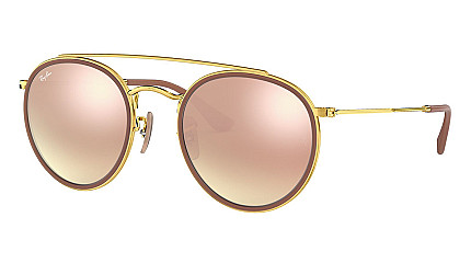 Ray-Ban Round Double Bridge RB 3647N 001/7O