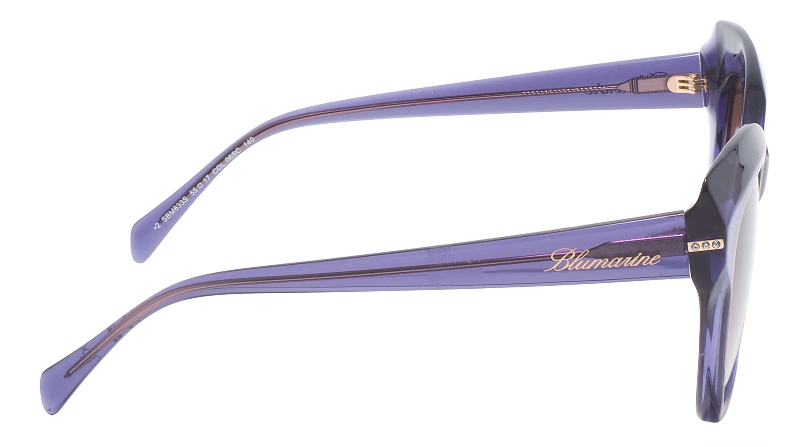 Женские солнцезащитные очки Blumarine 833S 6SC оригинальный размер фото 3