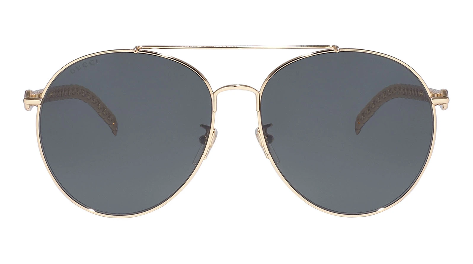 Женские солнцезащитные очки Gucci 0725S 001 оригинальный размер фото 3
