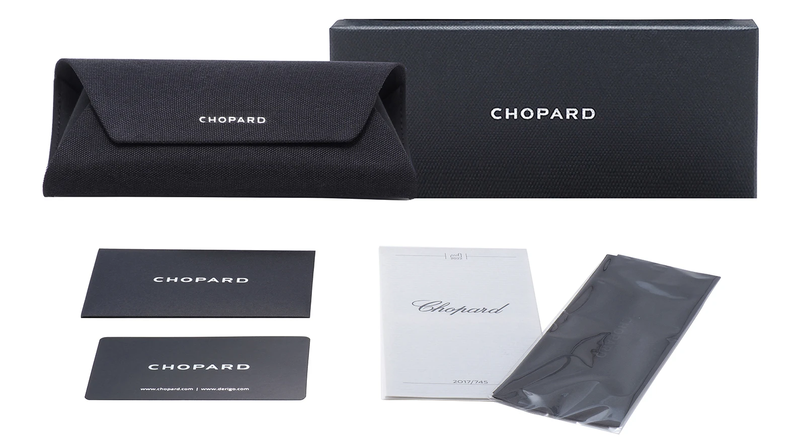 Мужские солнцезащитные очки Chopard F84M 8FZP оригинальный размер фото 5