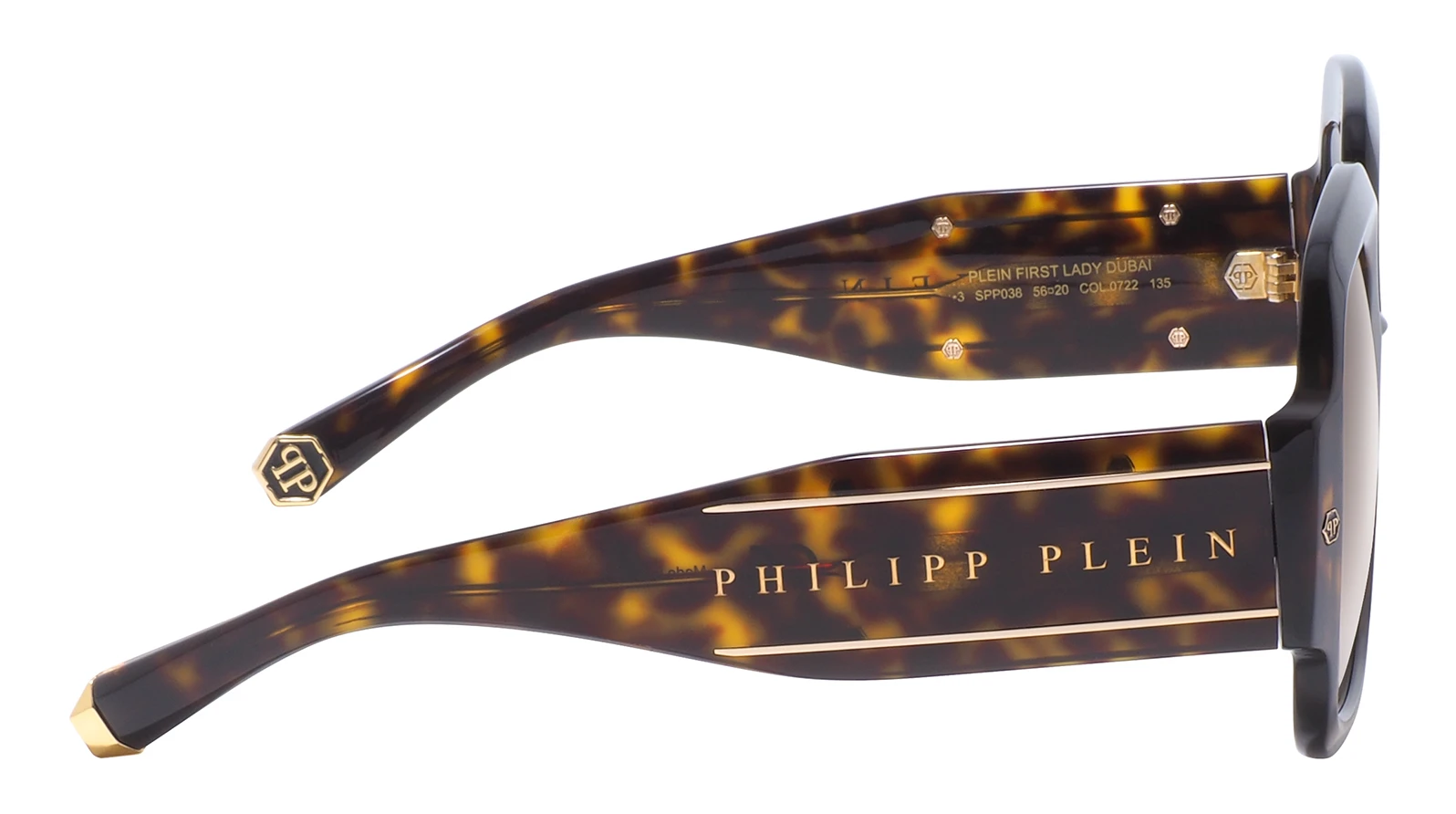 Солнцезащитные очки Philipp Plein 038M 722 оригинальный размер фото 3