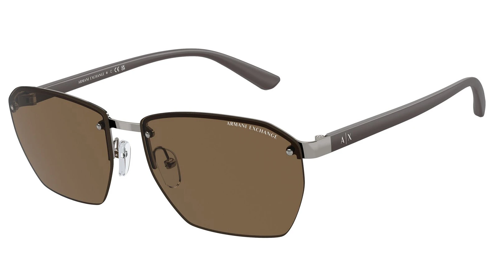Мужские солнцезащитные очки Armani Exchange 2048S 608573 оригинальный размер фото 1