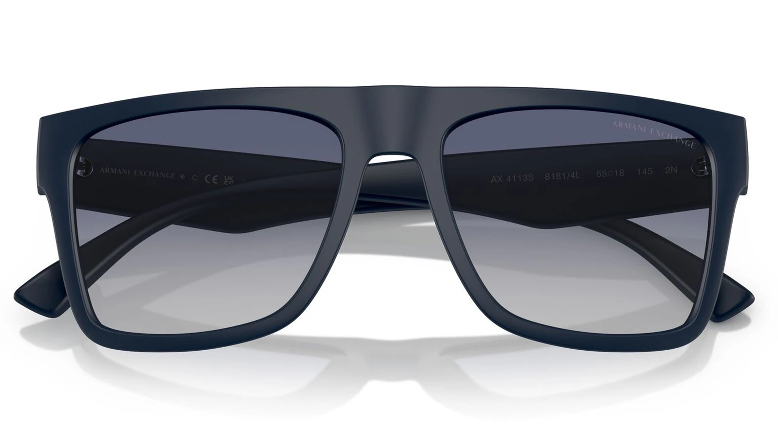 Мужские солнцезащитные очки Armani Exchange 4113S 81814L оригинальный размер фото 3