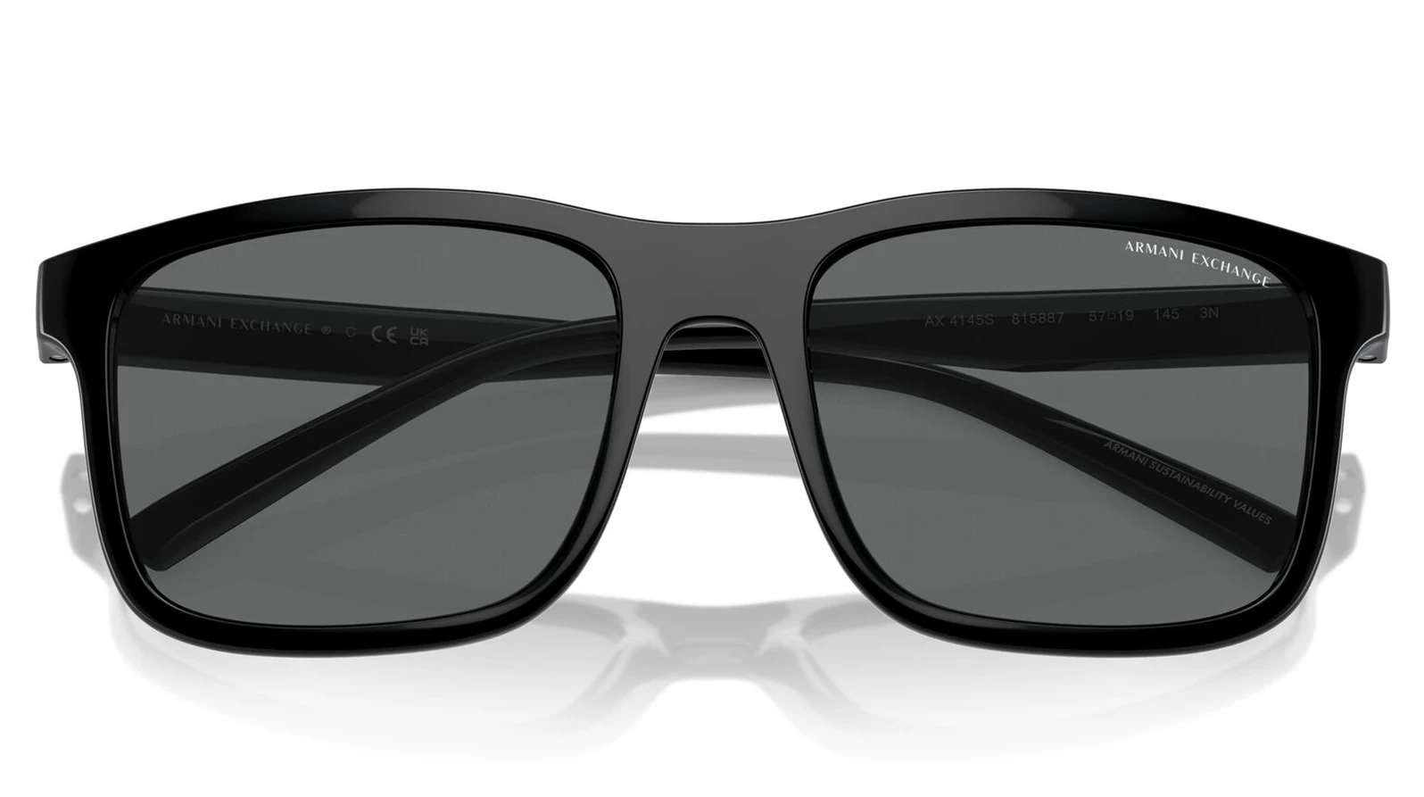 Мужские солнцезащитные очки Armani Exchange 4145S 815887 оригинальный размер фото 4