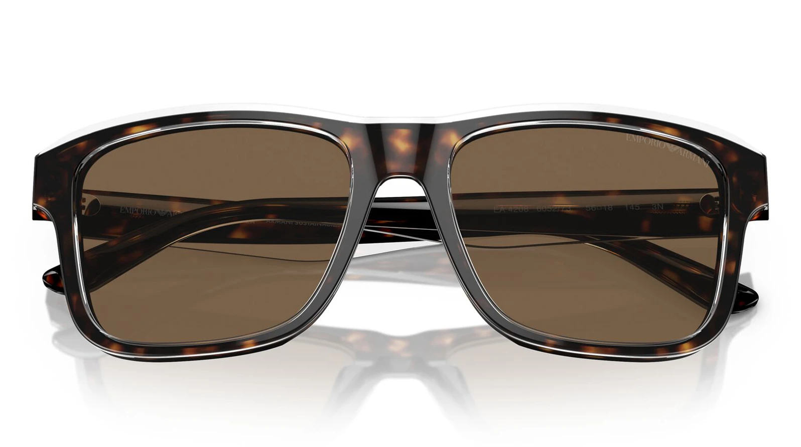 Мужские солнцезащитные очки Emporio Armani 4208 605273 оригинальный размер фото 4