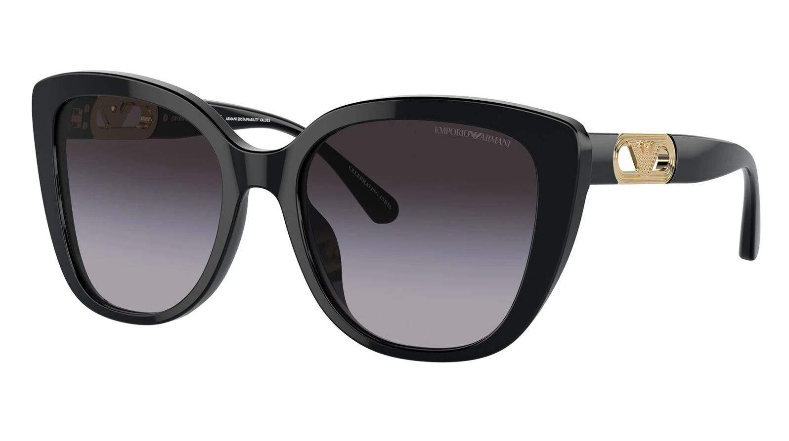 Солнцезащитные очки Emporio Armani 4214U 53788G оригинальный размер фото 1