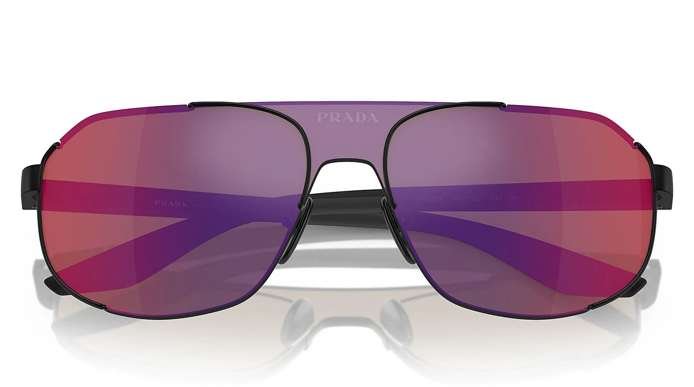 Мужские солнцезащитные очки Prada Linea Rossa 53YS 1BO02U фото 5